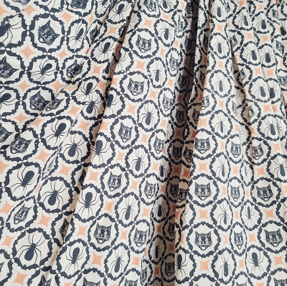 Ains and Elke Stylehaus Halloween Print Trixie Circle Skirt with Pockets Size M - Picture 2 of 6